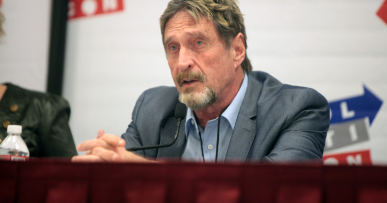 john mcafee Bitfi