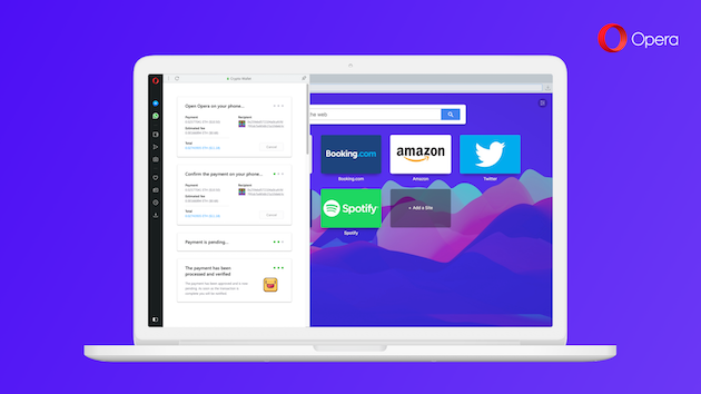 opera browser ethereum wallet