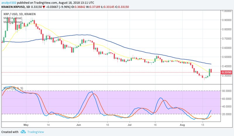 Ripple, XRPUSD, Cryptocompare chart