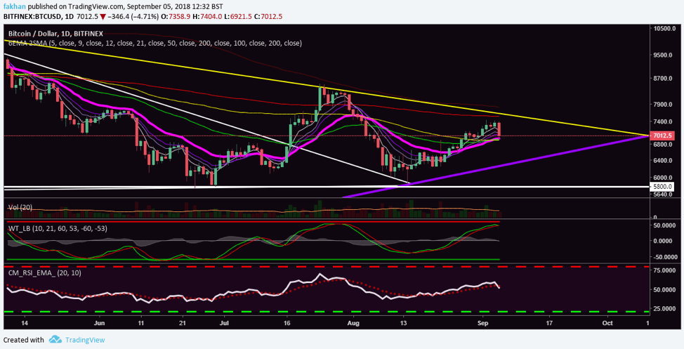 Bitcoin Chart With Values