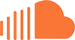 Soundcloud Logo on Transparent Background