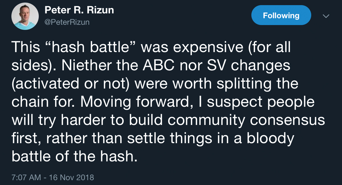 Hash Wars: Day Two and the Anticipation for BCH Trading Platforms to Reopen Hash Wars: Day Two and the Anticipation for BCH Trading Platforms to Reopen