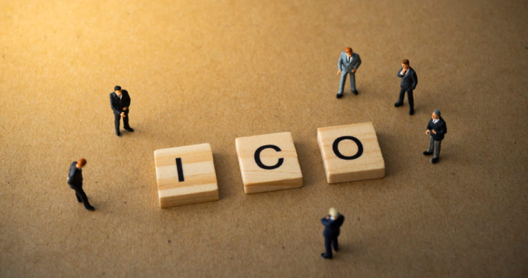 ICO Initial coin offering crypto token sale