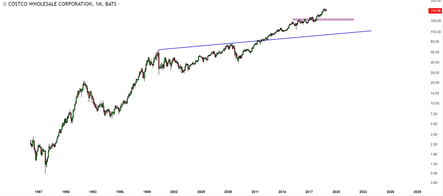 discount retail stocks COST