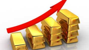 Gold Stocks Up And Away, While Broad Stock Markets Break Down