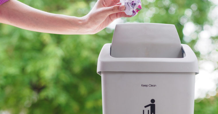 ico crypto trash wastebasket