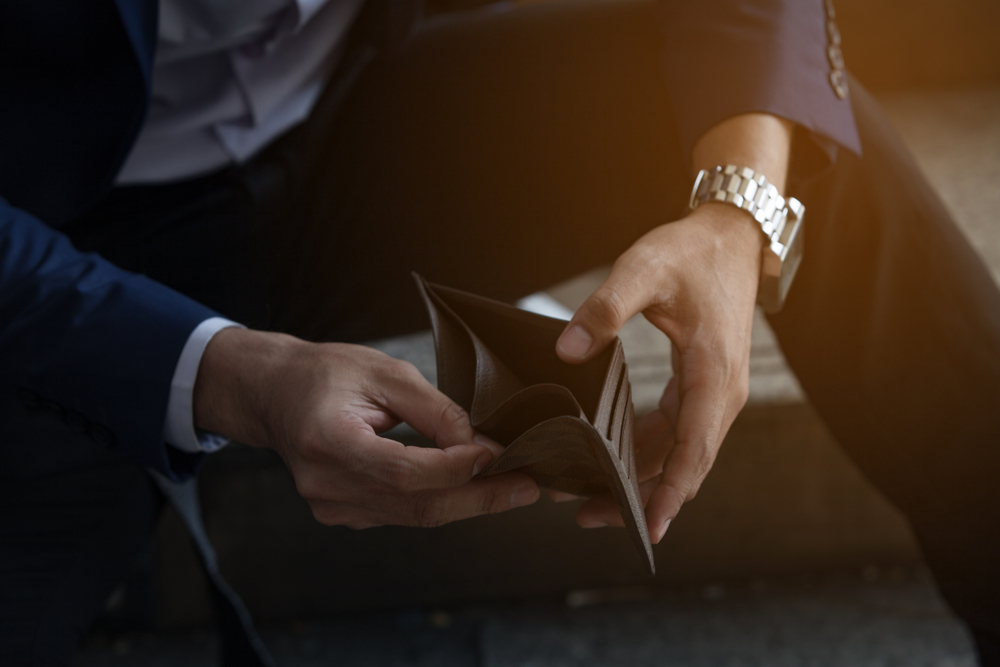 bankrupt ico empty wallet