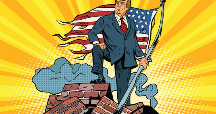 donald trump government shutdown us-mexico border wall