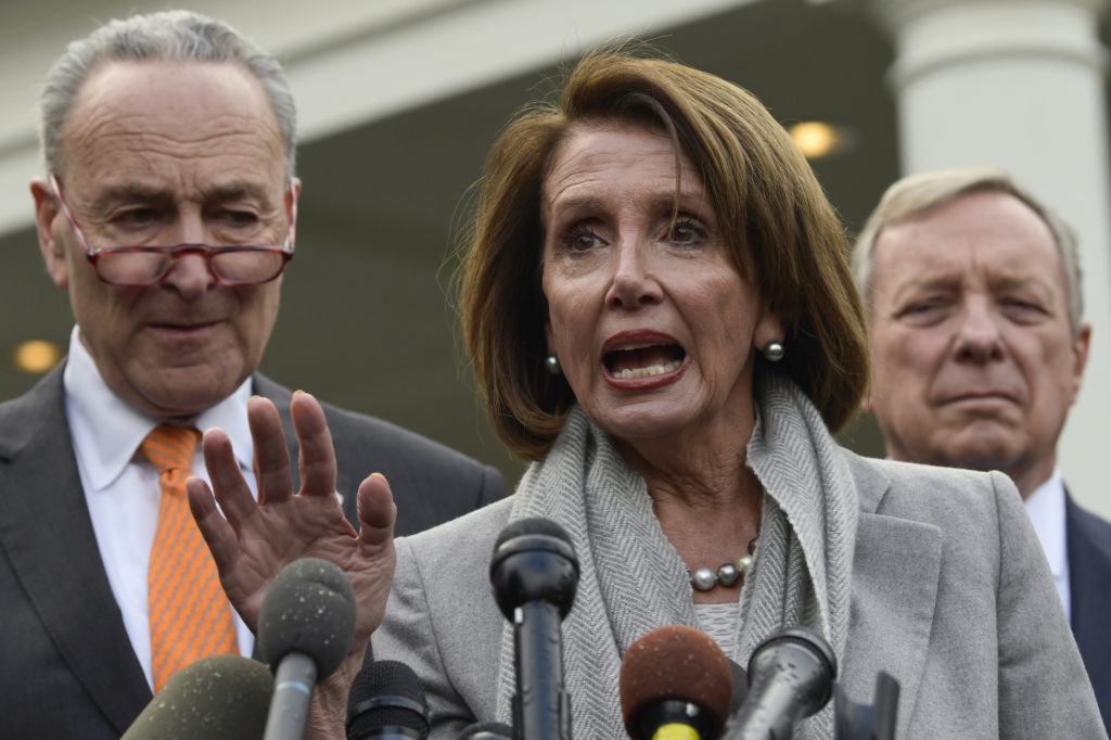 nancy pelosi chuck schumer government shutdown